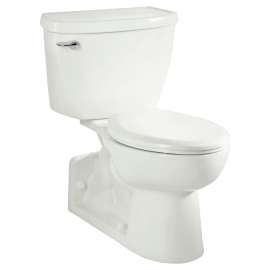 Yorkville(R) Two-Piece Pressure Assist 1.6 gpf/6.0 Lpf Back Outlet Elongated EverClean(R) Toilet, 2876016.020