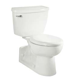 Yorkville(R) Two-Piece Pressure Assist 1.1 gpf/4.2 Lpf Chair Height Back Outlet Elongated EverClean(R) Toilet, 2878100.020