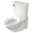 Glenwall(R) VorMax(R) Two-Piece 1.28 gpf/4.8 Lpf Back Outlet Elongated Wall-Hung EverClean(R) Toilet, 2882107.020