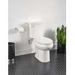 H2Option(R) ADA Two-Piece Dual Flush 1.28 gpf/4.8 Lpf and 0.92 gpf/3.5 Lpf Chair Height Elongated Toilet Less Seat, 2886204.020
