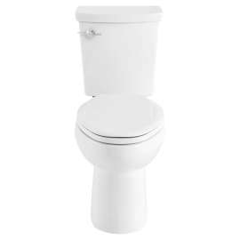 H2Option(R) ADA Two-Piece Dual Flush 1.28 gpf/4.8 Lpf and 0.92 gpf/3.5 Lpf Chair Height Elongated Toilet Less Seat, 2886204.020