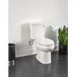 H2Option(R) ADA Two-Piece Dual Flush 1.28 gpf/4.8 Lpf and 0.92 gpf/3.5 Lpf Chair Height Right-Hand Trip Lever Elongated Toilet Less Seat, 2886205.020