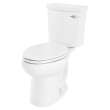 H2Option(R) ADA Two-Piece Dual Flush 1.28 gpf/4.8 Lpf and 0.92 gpf/3.5 Lpf Chair Height Right-Hand Trip Lever Elongated Toilet Less Seat, 2886205.020