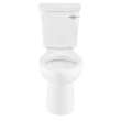 H2Option(R) ADA Two-Piece Dual Flush 1.28 gpf/4.8 Lpf and 0.92 gpf/3.5 Lpf Chair Height Right-Hand Trip Lever Elongated Toilet Less Seat, 2886205.020