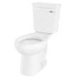 H2Option(R) ADA Two-Piece Dual Flush 1.28 gpf/4.8 Lpf and 0.92 gpf/3.5 Lpf Chair Height Right-Hand Trip Lever Elongated Toilet Less Seat, 2886205.020