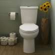 H2Option(R) Two-Piece Dual Flush 1.28 gpf/4.8 Lpf and 0.92 gpf/3.5 Lpf Chair Height Elongated Toilet Less Seat, 2886218.020