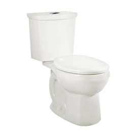 H2Option(R) Two-Piece Dual Flush 1.28 gpf/4.8 Lpf and 0.92 gpf/3.5 Lpf Standard Height Elongated Toilet With Liner Less Seat, 2887518.020