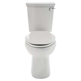 H2Optimum(R) Two-Piece 1.1 gpf/4.2 Lpf Chair Height Right-Hand Trip Lever Elongated Toilet Less Seat, 288AA115.020