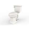 Town Square(R) S Two-Piece 1.28 gpf/4.8 Lpf Chair Height Elongated Toilet Less Seat, 2917228.020
