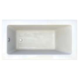 Studio(R) 60 x 32-Inch Drop-In Soaking Bathtub with Zero Edge, 2932002-D0.020