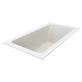 Studio(R) 66 x 36-Inch Drop-In Bathtub With Zero Edge, 2938002-D0.020