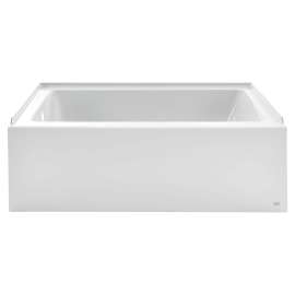 Studio(R) 60 x 32-Inch Integral Apron Bathtub With Left-Hand Outlet, 2946202.020