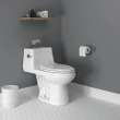 Colony(R) One-Piece 1.28 gpf/4.8 Lpf Chair Height Elongated Toilet With Seat, 2961A104SC.020