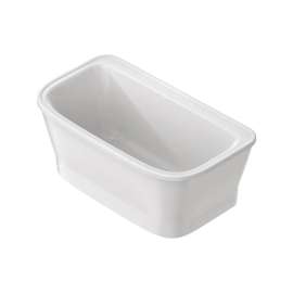 Aspirations 60 x 34-Inch Freestanding Bathtub With White Drain and Overflow, 2967004.020