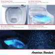 Advanced Clean(R) 100 1.32 gpf/4.9 Lpf and 0.92 gpf/3.4 Lpf SpaLet(R) Bidet Toilet, 297AA204-291