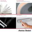Advanced Clean(R) 100 1.32 gpf/4.9 Lpf and 0.92 gpf/3.4 Lpf SpaLet(R) Bidet Toilet, 297AA204-291