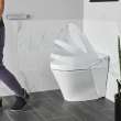 Advanced Clean(R) 100 1.32 gpf/4.9 Lpf and 0.92 gpf/3.4 Lpf SpaLet(R) Bidet Toilet, 297AA204-291