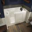 Acrylic Luxury Series 30 x 51 -Inch Walk-in Tub With Air Spa System - Left-Hand Drain, 3051.115.ALL