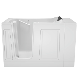 Acrylic Luxury Series 30 x 51 -Inch Walk-in Tub With Air Spa System - Left-Hand Drain, 3051.115.ALW