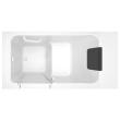 Acrylic Luxury Series 30 x 51 -Inch Walk-in Tub With Air Spa System - Left-Hand Drain, 3051.115.ALW