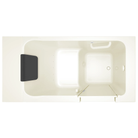 Acrylic Luxury Series 30 x 51 -Inch Walk-in Tub With Air Spa System - Right-Hand Drain, 3051.115.ARL