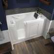 Acrylic Luxury Series 30 x 51 -Inch Walk-in Tub With Soaker System - Left-Hand Drain, 3051.115.SLW