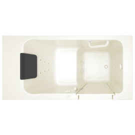 Acrylic Luxury Series 30 x 51 -Inch Walk-in Tub With Whirlpool System - Right-Hand Drain, 3051.115.WRL
