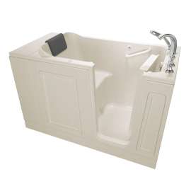 Acrylic Luxury Series 30 x 51 -Inch Walk-in Tub With Air Spa System - Right-Hand Drain With Faucet, 3051.119.ARL