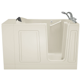 Acrylic Luxury Series 30 x 51 -Inch Walk-in Tub With Whirlpool System - Right-Hand Drain With Faucet, 3051.119.WRL