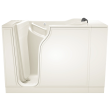 Gelcoat Premium Series 30 x 52 -Inch Walk-in Tub With Combination Air Spa and Whirlpool Systems - Left-Hand Drain, 3052.105.CLL