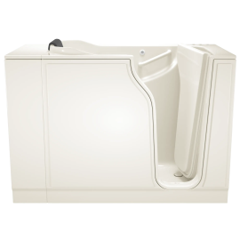 Gelcoat Premium Series 30 x 52 -Inch Walk-in Tub With Combination Air Spa and Whirlpool Systems - Right-Hand Drain, 3052.105.CRL