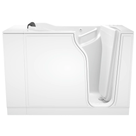 Gelcoat Premium Series 30 x 52 -Inch Walk-in Tub With Combination Air Spa and Whirlpool Systems - Right-Hand Drain, 3052.105.CRW