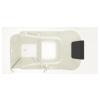Gelcoat Premium Series 30 x 52 -Inch Walk-in Tub With Whirlpool System - Left-Hand Drain, 3052.105.WLL