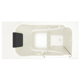 Gelcoat Premium Series 30 x 52 -Inch Walk-in Tub With Whirlpool System - Right-Hand Drain, 3052.105.WRL