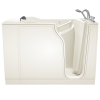 Gelcoat Premium Series 30 x 52 -Inch Walk-in Tub With Combination Air Spa and Whirlpool Systems - Right-Hand Drain With Faucet, 3052.109.CRL