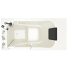 Gelcoat Premium Series 30 x 52 -Inch Walk-in Tub With Soaker System - Left-Hand Drain With Faucet, 3052.109.SLL
