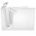 Gelcoat Value Series 30x52 Inch Walk-In Bathtub with Air Spa System - Left Hand Door and Drain, 3052.309.ALW
