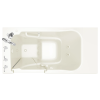 Gelcoat Value Series 30x52 Inch Walk-In Bathtub with Whirlpool Massage System - Left Hand Door and Drain, 3052.309.WLL