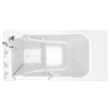 Gelcoat Value Series 30x52 Inch Walk-In Bathtub with Whirlpool Massage System - Left Hand Door and Drain, 3052.309.WLW
