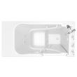 Gelcoat Value Series 30x52 Inch Walk-In Bathtub with Whirlpool Massage System - Right Hand Door and Drain, 3052.309.WRW