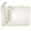 Gelcoat Value Series 30x52 Inch Walk-In Bathtub with Air Spa System - Left Hand Door and Drain, 3052.409.ALL-PC