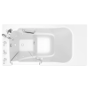 Gelcoat Value Series 30x52 Inch Soaking Walk-In Bathtub - Left Hand Door and Drain, 3052.409.SLW-PC