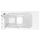 Gelcoat Value Series 30 x 52 -Inch Walk-in Tub With Whirlpool System - Left-Hand Drain With Faucet, 3052.509.WLW