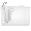 Gelcoat Value Series 30 x 52 -Inch Walk-in Tub With Whirlpool System - Left-Hand Drain With Faucet, 3052.509.WLW