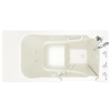 Gelcoat Value Series 30 x 52 -Inch Walk-in Tub With Whirlpool System - Right-Hand Drain With Faucet, 3052.509.WRL