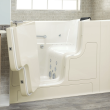 Gelcoat Premium Series 30 x 52 -Inch Walk-in Tub With Combination Air Spa and Whirlpool Systems - Left-Hand Drain, 3052OD.105.CLL-PC