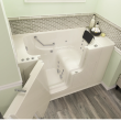 Gelcoat Premium Series 30 x 52 -Inch Walk-in Tub With Combination Air Spa and Whirlpool Systems - Left-Hand Drain, 3052OD.105.CLL-PC