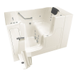 Gelcoat Premium Series 30 x 52 -Inch Walk-in Tub With Combination Air Spa and Whirlpool Systems - Left-Hand Drain, 3052OD.105.CLL-PC