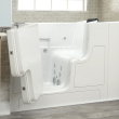 Gelcoat Premium Series 30 x 52 -Inch Walk-in Tub With Combination Air Spa and Whirlpool Systems - Left-Hand Drain, 3052OD.105.CLW-PC