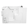 Gelcoat Premium Series 30 x 52 -Inch Walk-in Tub With Combination Air Spa and Whirlpool Systems - Left-Hand Drain, 3052OD.105.CLW-PC